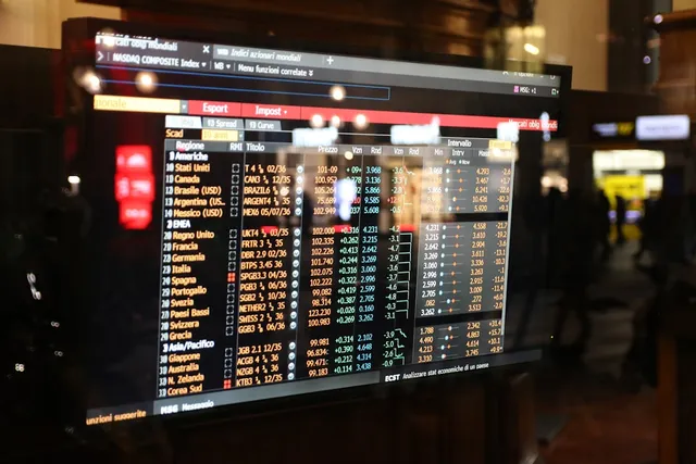image_suggestion: stock market data screen with charts