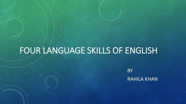 four_english_skills