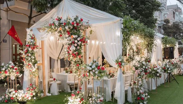 3 tips bạn cần biết để có thể tổ chức tiệc cưới tại nhà thành công