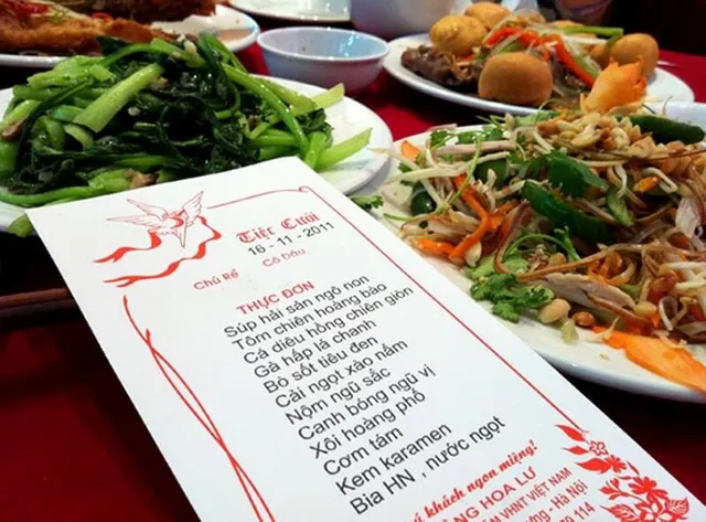 4 Nguyên tắc xây dựng thực đơn cao cấp trong nhà hàng tiệc cưới