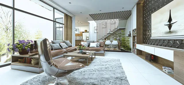 Ngắm nhìn những mẫu thiết kế nội thất sang trọng khiến bạn phải trầm trồ