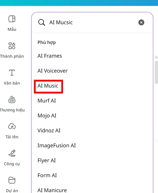 Sử dụng AI Music trên Canva tạo nhạc nền video chuyên nghiệp