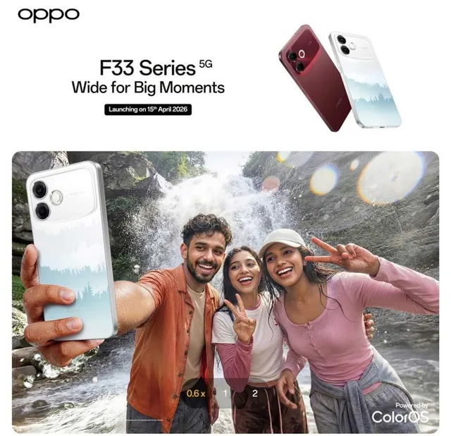 OPPO F33 Series với camera selfie 50 MP và tính năng AI sáng tạo nội dung