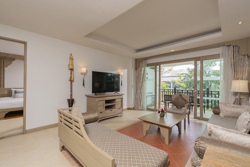 Phòng ở kiểu family suite với cấu trúc nối nhau