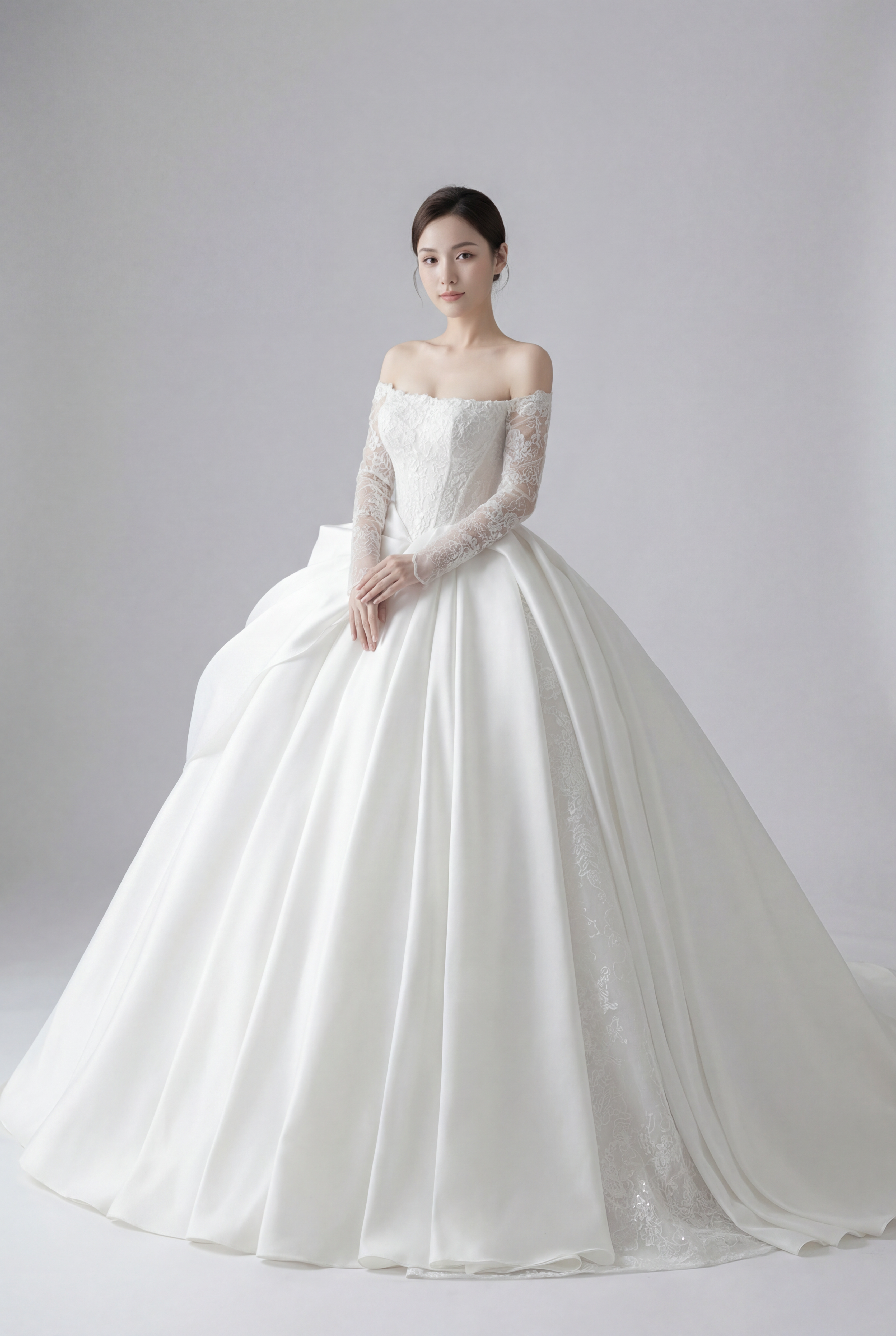 Váy cưới tối giản tinh tế với phong cách cá nhân 2026 - nguồn từ tonywedding