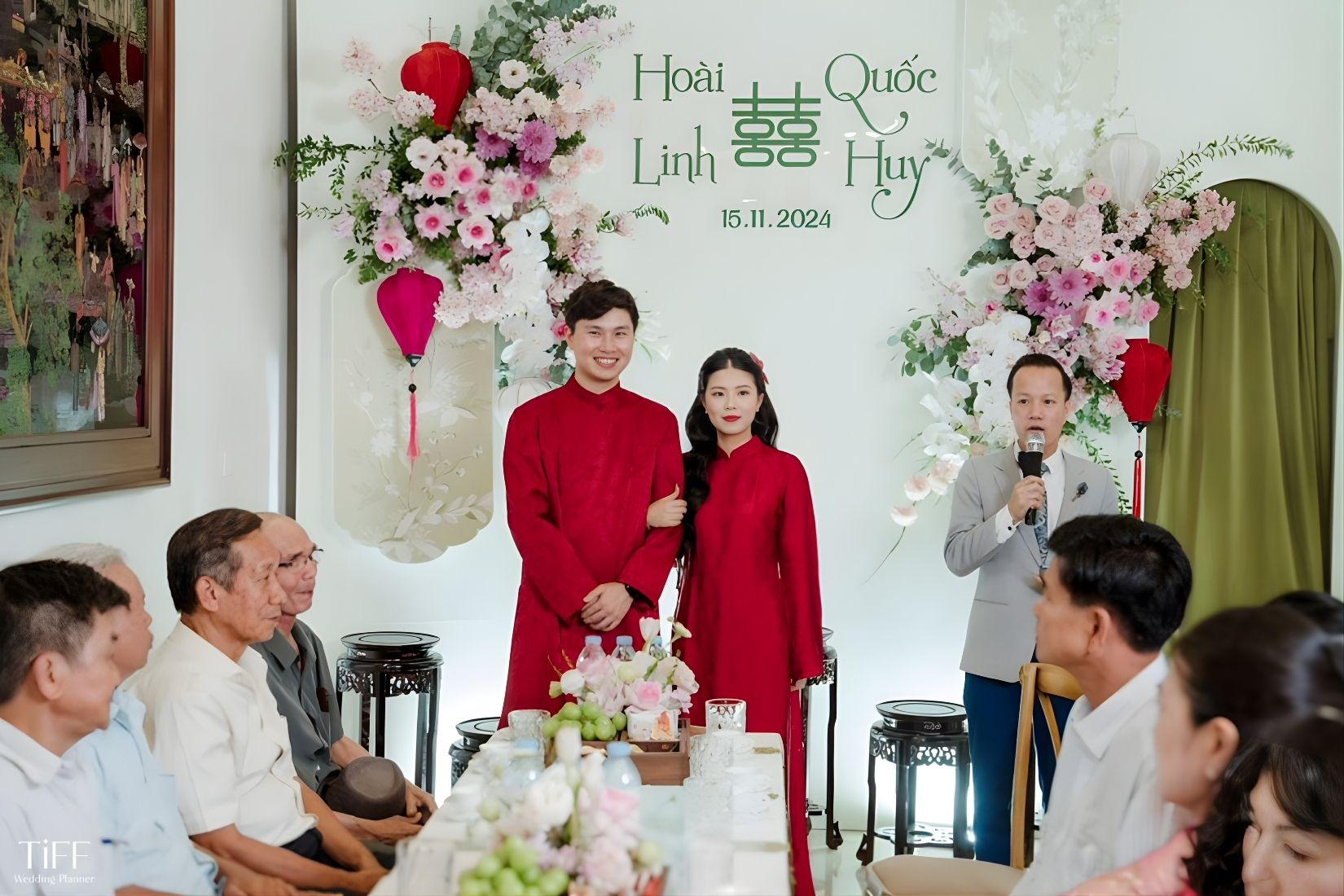 Cấu trúc nghi thức bài phát biểu lễ ăn hỏi ba phần chuẩn mực - nguồn từ tiff