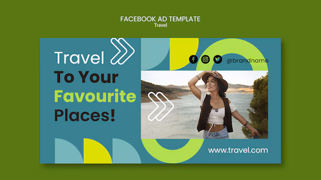 Khách du lịch browsing destination trên Facebook