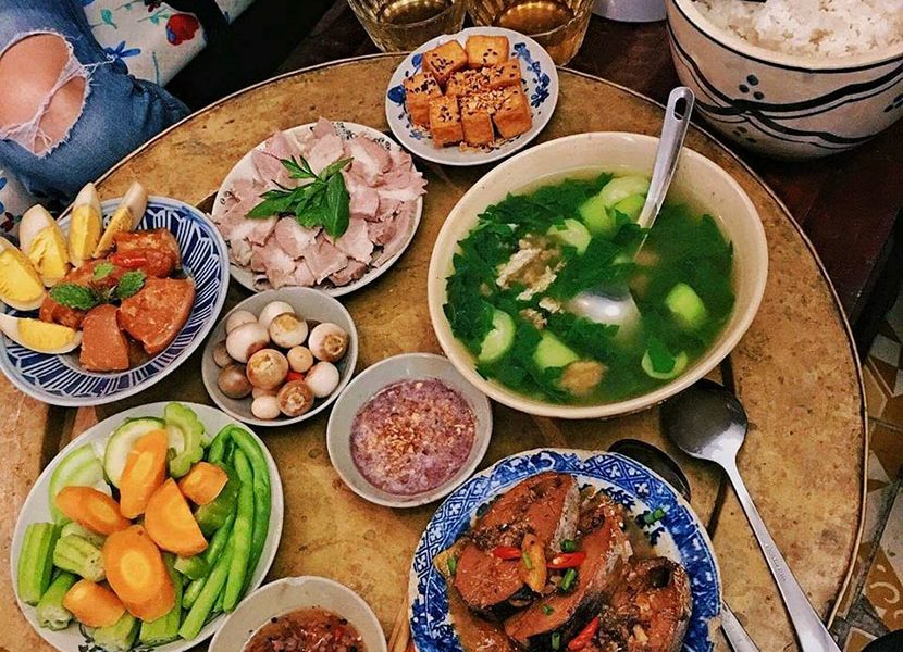 quán ăn gia đình Đà Nẵng với không gian ấm cúng