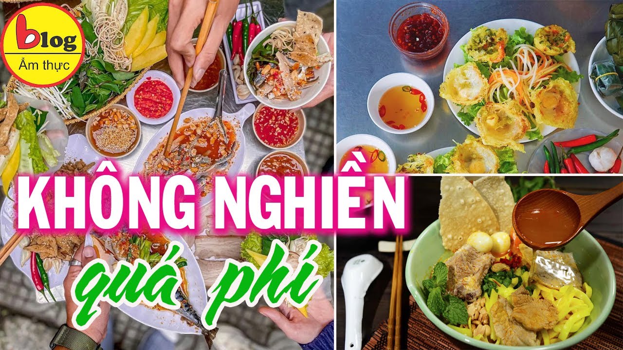 món ăn vặt đa dạng tại chợ Đà Nẵng