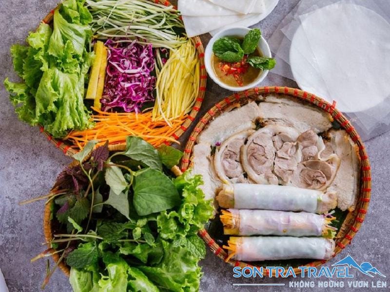 Bánh tráng cuốn thịt heo - Món ăn ngon khó quên ở Đà Nẵng
