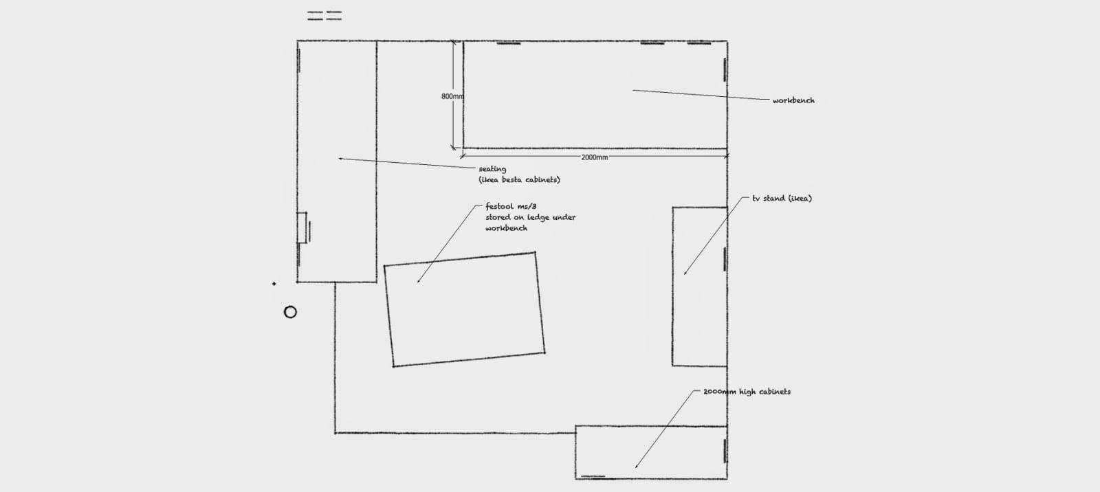 Khu vực workshop nơi du khách tham gia tạo tác cùng các nghệ sĩ