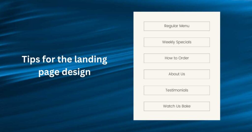 Ví dụ landing pages được custom theo intent của từng campaign khác nhau