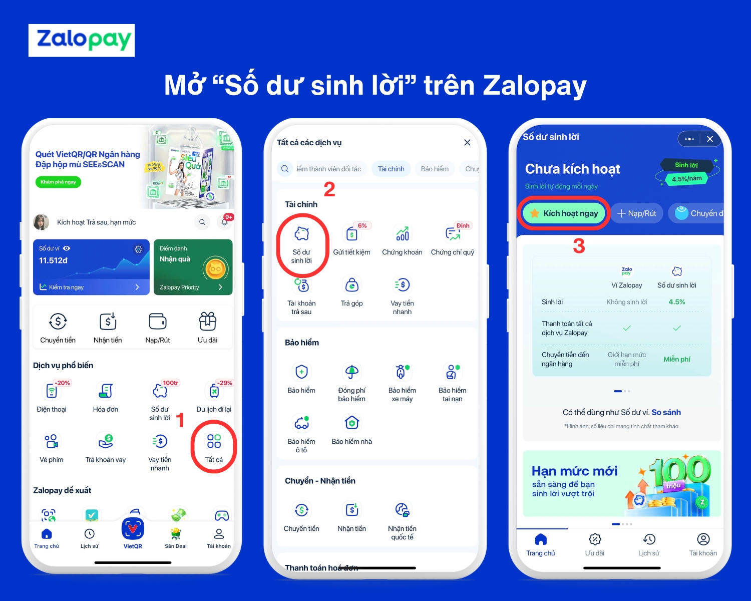 Tính năng AI gợi ý cải thiện chi tiêu trên ứng dụng - nguồn từ zalopay.vn
