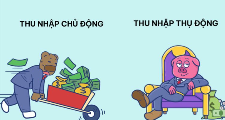 So sánh thu nhập chủ động và thụ động hiệu quả - nguồn từ zalopay
