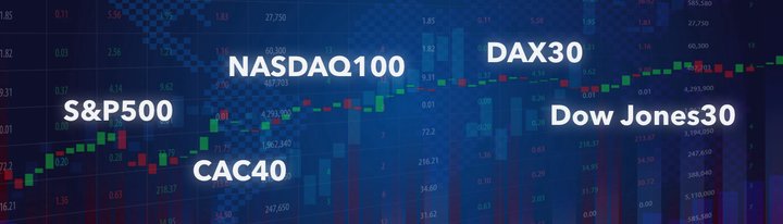 Sơ đồ các chỉ số chứng khoán toàn cầu S&P 500, Nikkei - nguồn từ zalopay