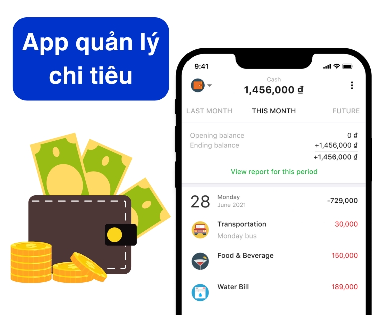 Công cụ quản lý chi tiêu trên điện thoại di động - nguồn từ zalopay.vn