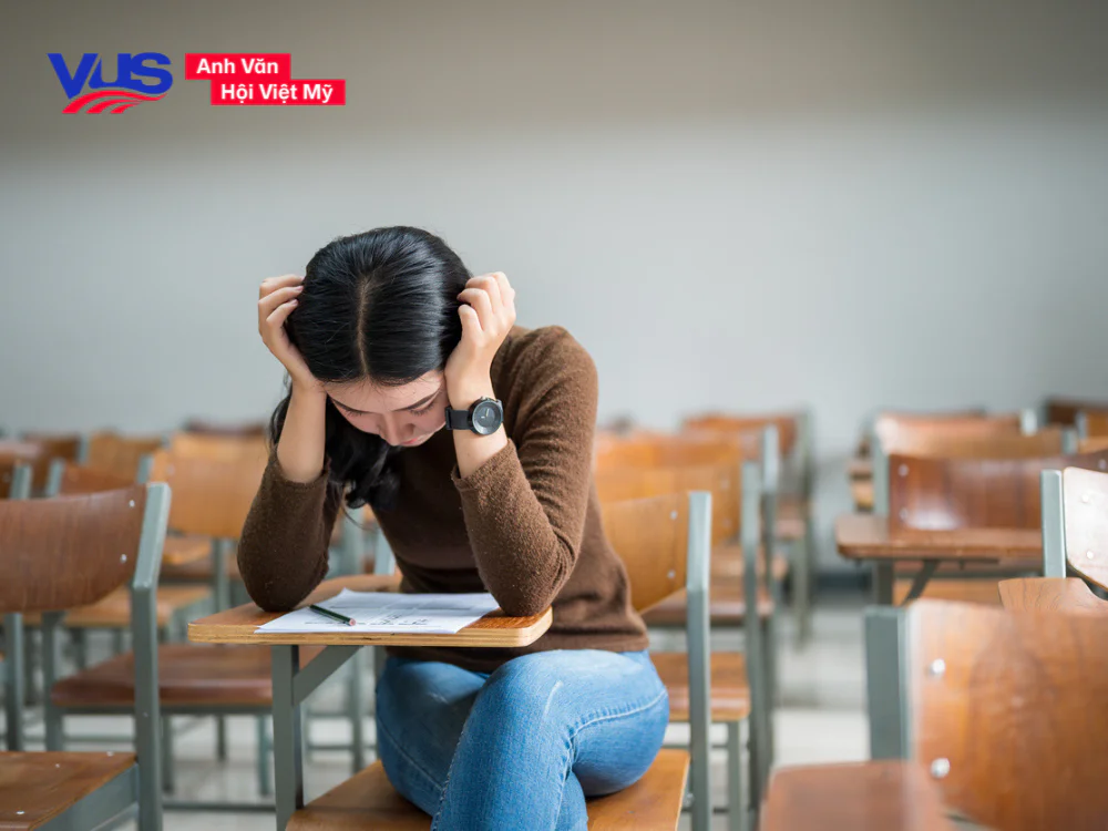 Phòng thi IELTS máy tính chuẩn format thực tế - nguồn từ vus