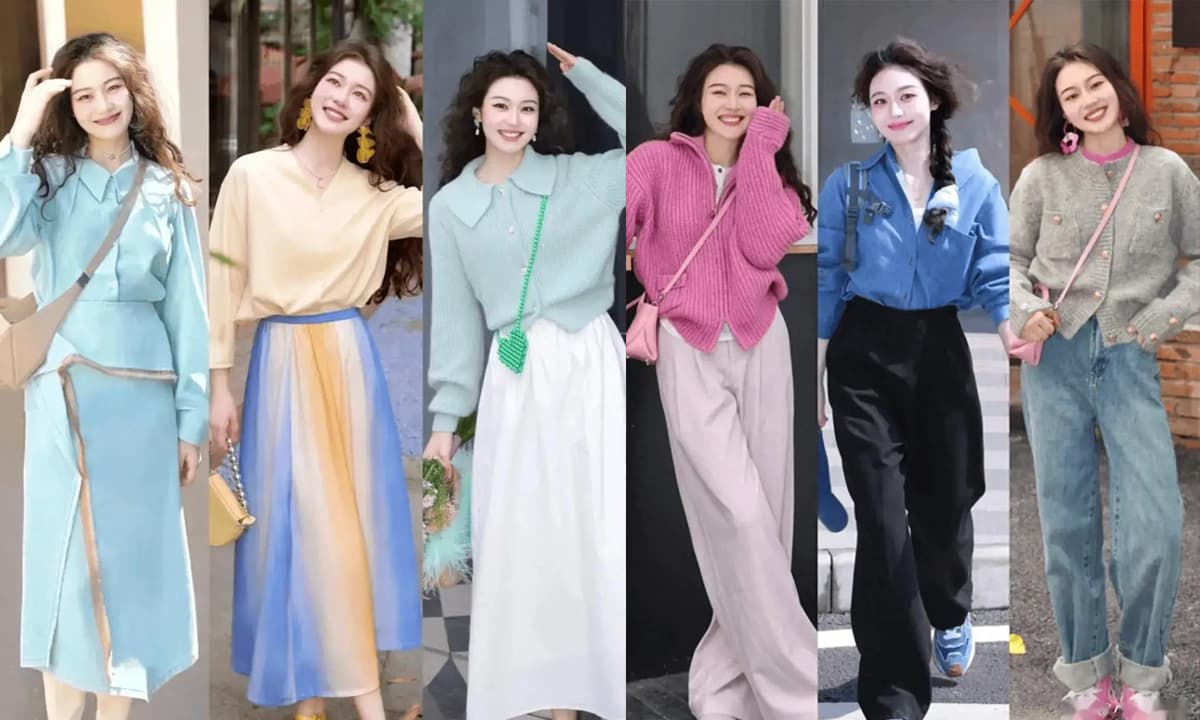 Trang phục phù hợp cho mùa hè, thu, đông - nguồn từ maisononline