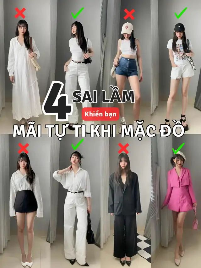 Những lỗi phối đồ thường gặp và cách tránh - nguồn từ maisononline