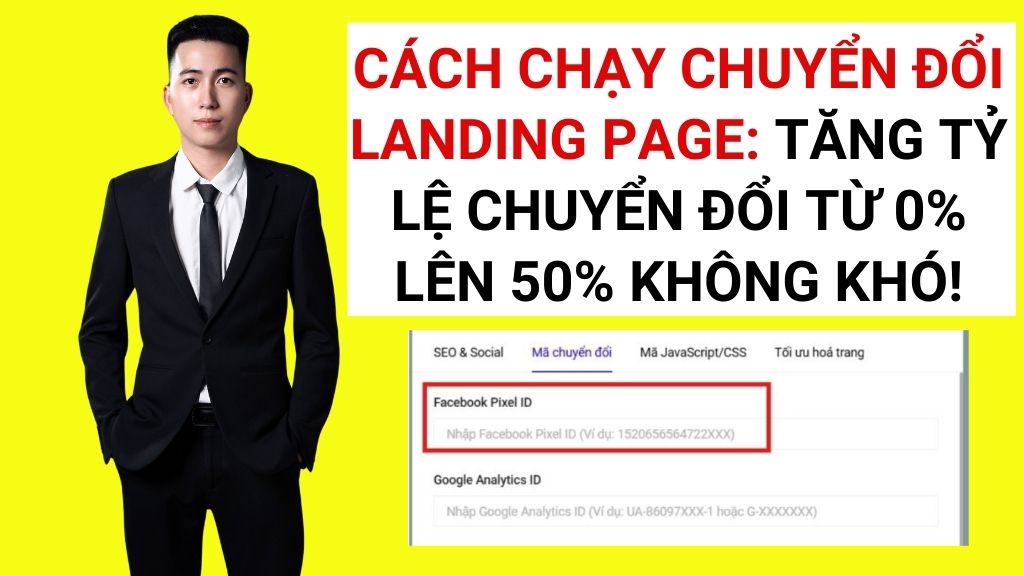 Giao diện landing page tài chính với CTA rõ ràng, thông tin minh bạch và các yếu tố tin cậy