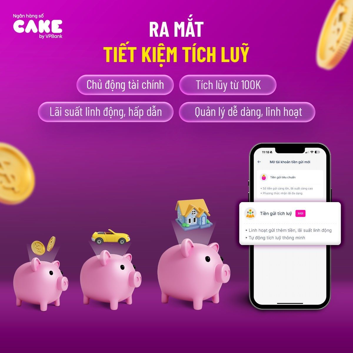 Gửi tiết kiệm tích lũy 1 triệu 1 tháng giúp bạn xây dựng nguồn tài chính