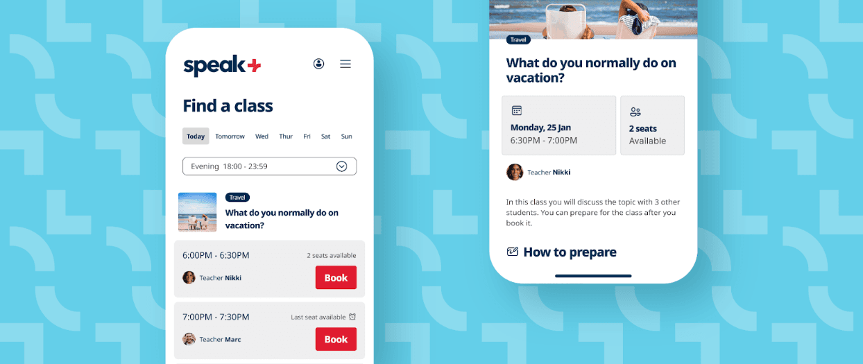 môi trường học tiếng Anh trực tuyến với giáo viên và học viên