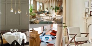 Mẫu màu Cloud Dancer Pantone 2026 tạo nền xanh dịu nhẹ - nguồn từ luxuo