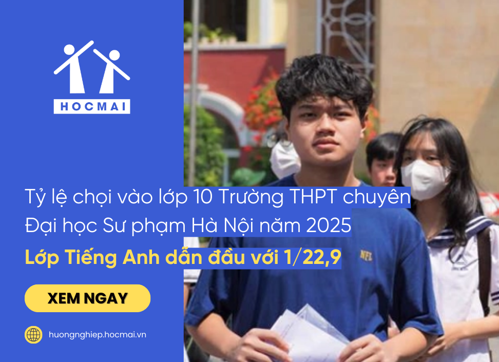 Biểu đồ tỷ lệ chọi vào các lớp chuyên trường THPT Chuyên ĐHSP Hà Nội năm 2025, lớp chuyên Tiếng Anh cao nhất 1/22,9
