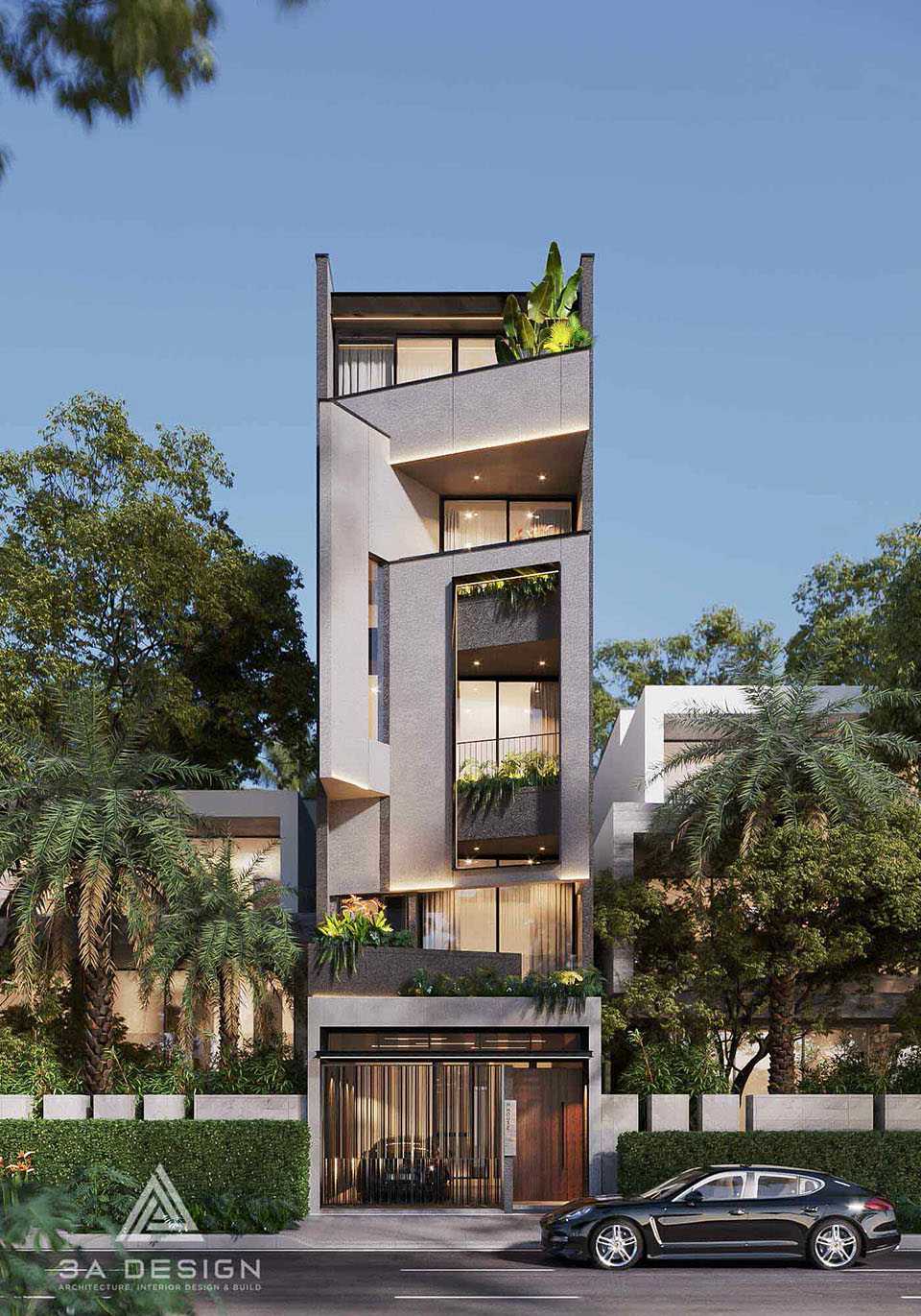 Thiết kế nhà biophilic kết hợp AI và vật liệu xanh bền vững 2026 - nguồn từ Reverland