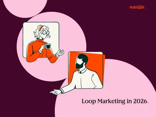 Mô hình 4 giai đoạn Loop Marketing: Express, Tailor, Amplify, Evolve theo HubSpot 2026 - nguồn từ HubSpot Blog