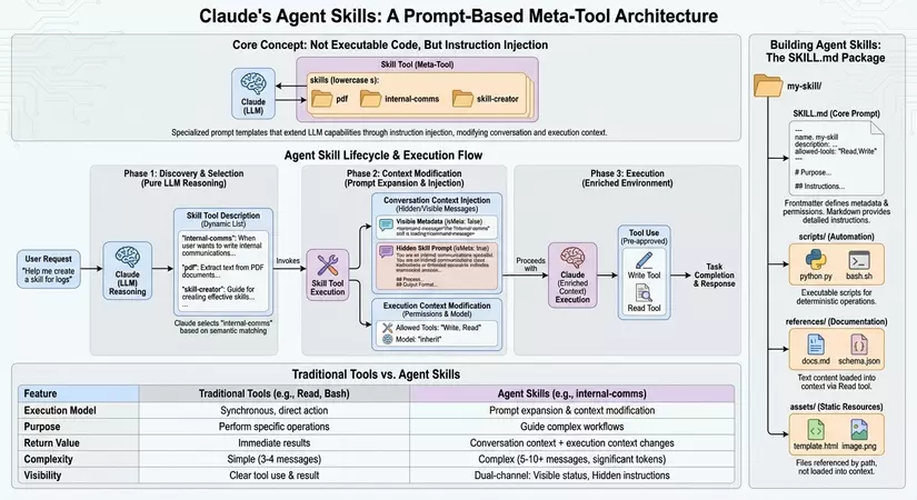 Kiến trúc Claude Agent Skills: Discovery, Context Injection và Execution - nguồn từ Viblo.asia